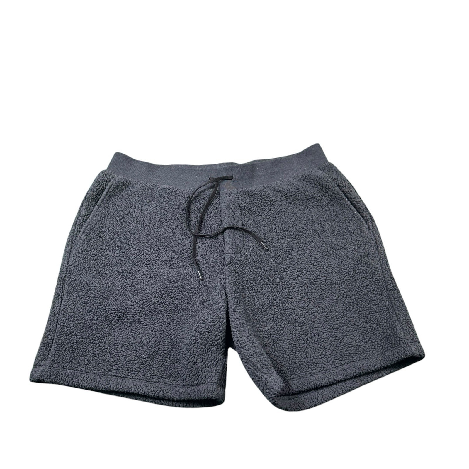 Greyson Heavy Sherpa Gray Men's Sweatshort Size Large